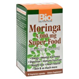 Bio Nutrition - Moringa - 5000 mg - 90 Ct