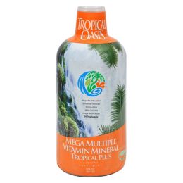 Tropical Oasis Tropical Plus Mega Multiple Vitamn Mineral - 32 fl oz