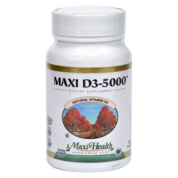 Maxi Health Kosher Vitamins Maxi D3 5000 - 5000 IU - 90 Tablets