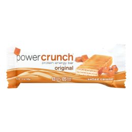 Power Crunch Bar - Original - Salted Caramel - 1.4 oz - Case of 12 (SKU: 1712652)